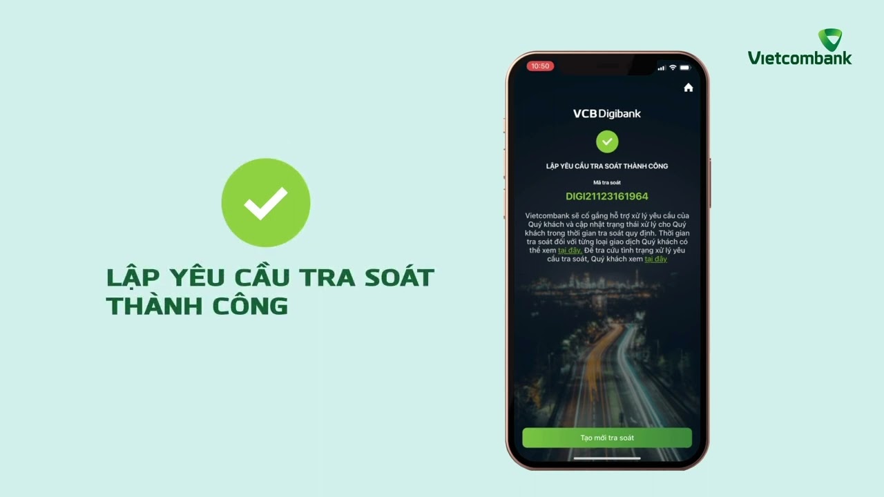 Tra soát Vietcombank mất bao lâu? Mã tra soát Vietcombank là gì ?
